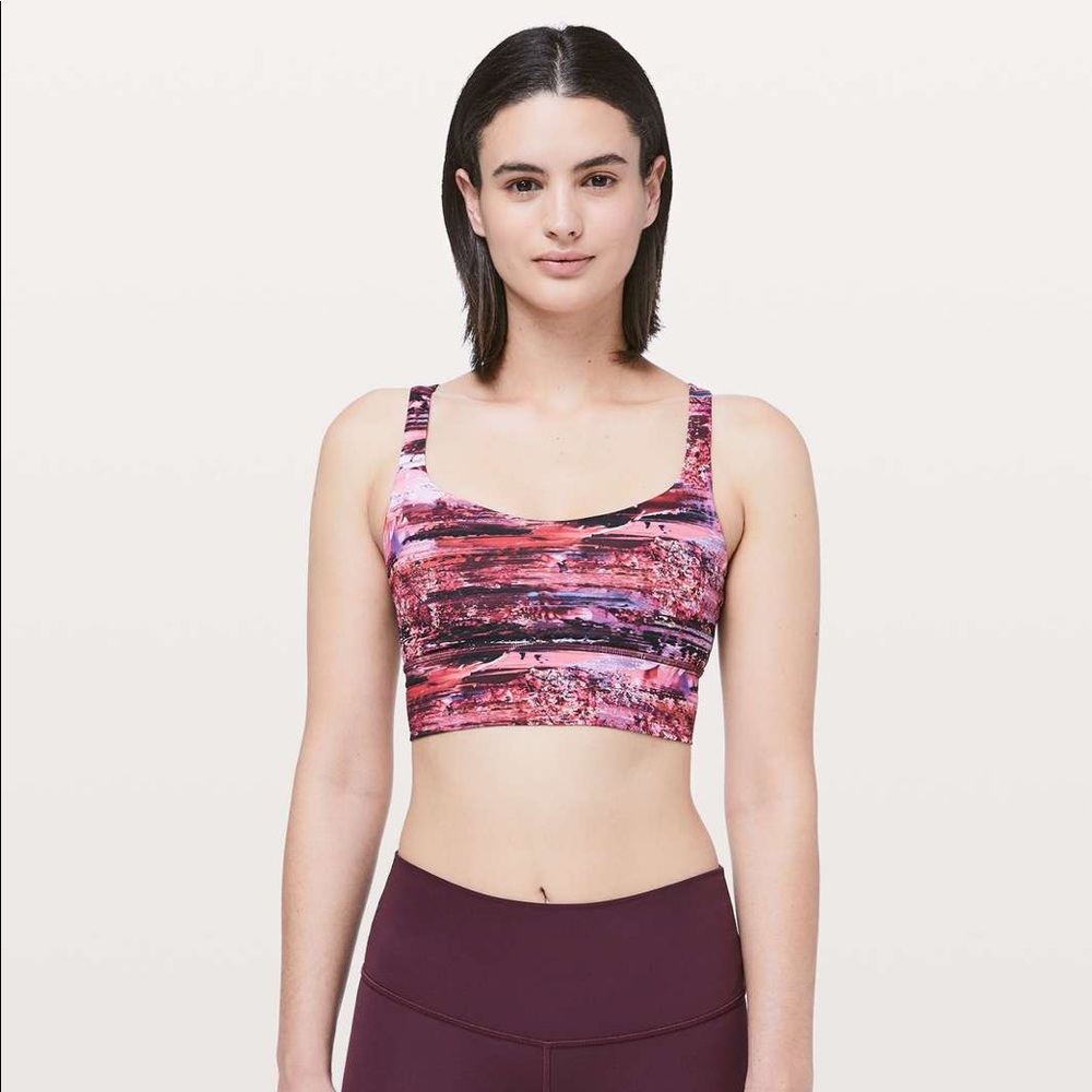 Lululemon free to be longline sports bra size 8